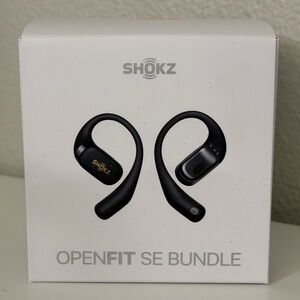 Shokz OpenFit SE Bundle - Black NEW